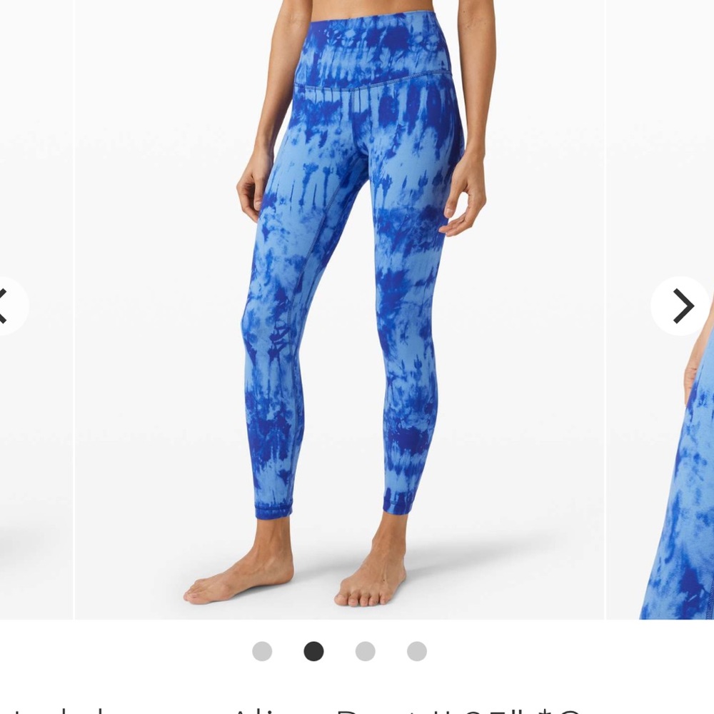 Lululemon Align Pant II 25" *Game Day
Game Day Blue Multi